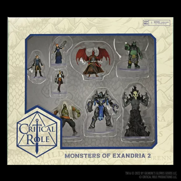 Critical Role: Monsters of Exandria - Set 2 minifigura készlet
