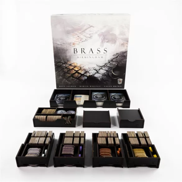 Kraken Wargames Black Organizer Brass Birmingham-KWG0567-3