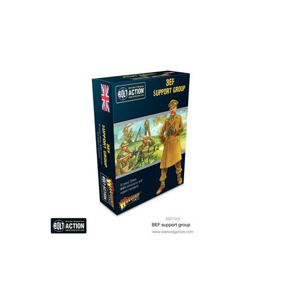 Bolt Action - BEF Support Group (HQ, Mortar & MMG) - EN-402211010