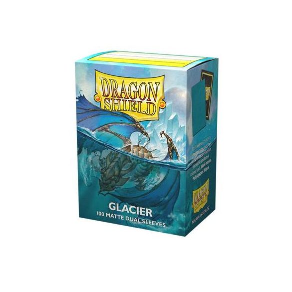 Dragon Shield Standard Matte Dual Sleeves - Glacier Miniom (100 Sleeves)-AT-15031