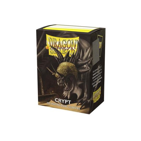 Dragon Shield Standard Matte Dual Sleeves - Crypt Neonen (100 Sleeves)-AT-15052