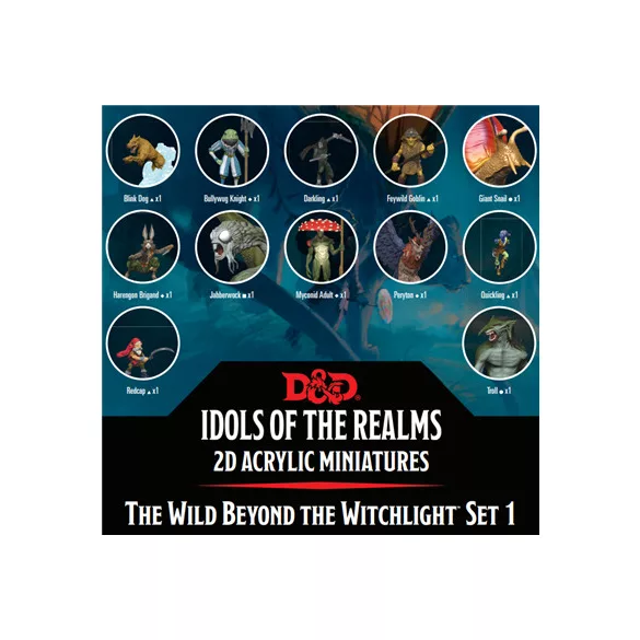 D&D Idols of the Realms: The Wild Beyond the Witchlight - 2D Set 1-94514
