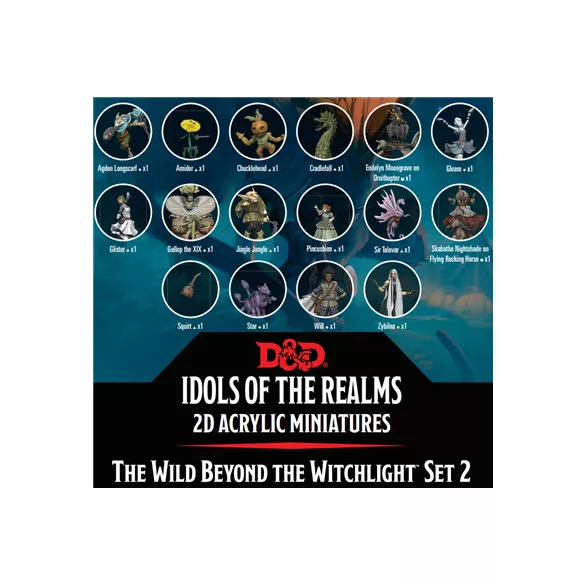 D&D Idols of the Realms: The Wild Beyond the Witchlight - 2D Set 2-94515