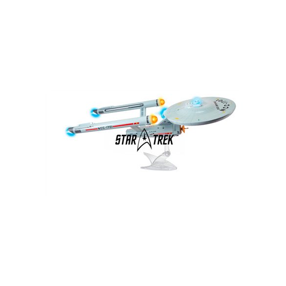 Star Trek Original/Classic Enterprise Replica Ship - Talking, Battle Lights and Sounds-63058
