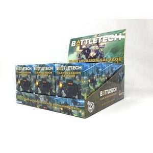 Battletech - Clan Invasion Salvage Blind Box Display (9) - EN-CAT-36006