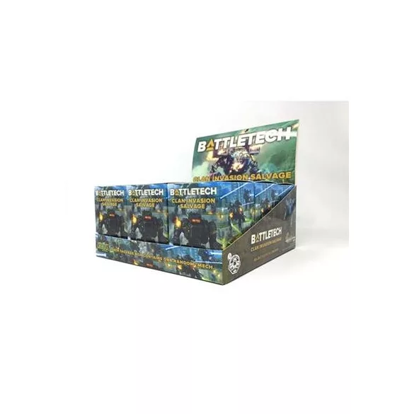 Battletech - Clan Invasion Salvage Blind Box Display (9) - EN-CAT-36006