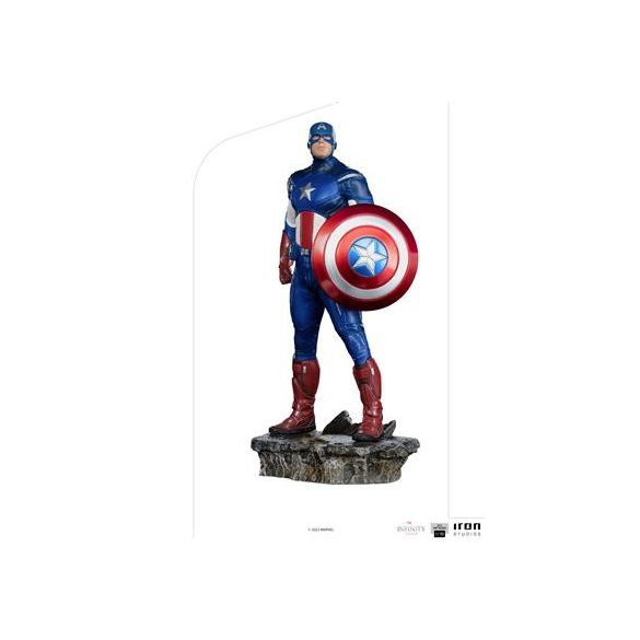 Captain America Battle of NY - The Infinity Saga BDS Art Scale 1/10-MARCAS60622-10
