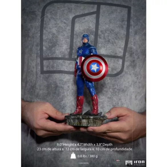Captain America Battle of NY - The Infinity Saga BDS Art Scale 1/10-MARCAS60622-10
