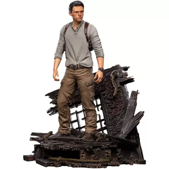 Nathan Drake Deluxe - Uncharted Movie Art Scale 1/10-SONYUN62322-10
