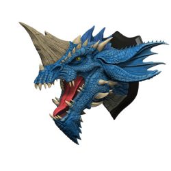 D&D Replicas of the Realms: Blue Dragon Trophy Plaque-WZK68509