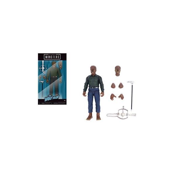 Monsters The Wolfman 6" Figure-253251018
