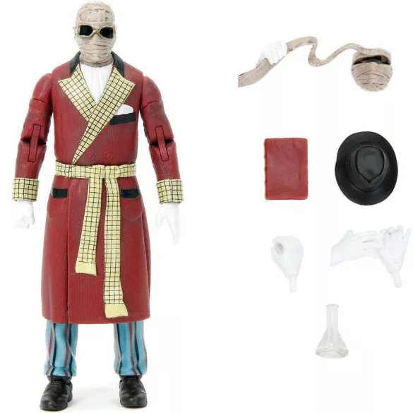 Monsters The Invisible Man 6" figura