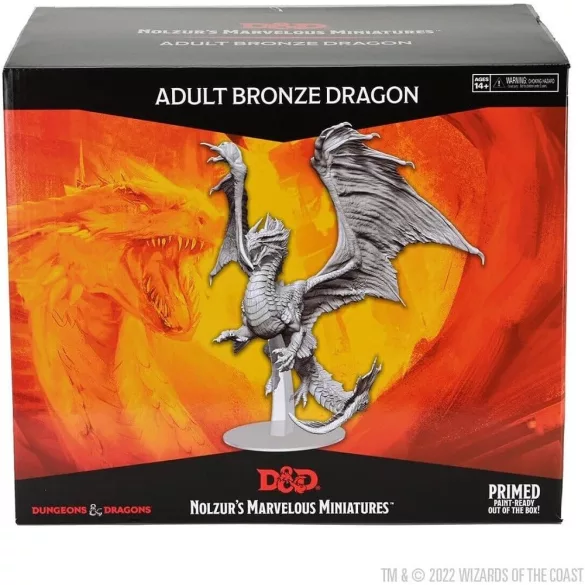 D&D Nolzur's Marvelous Miniatures: Adult Silver Dragon-90566