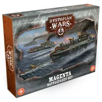 Dystopian Wars: Magenta Battlefleet Set miniatűra készlet - EN