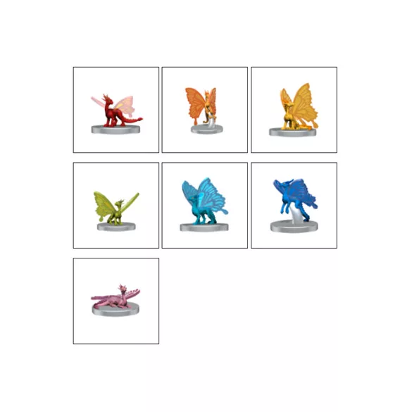 D&D Icons of the Realms: Pride of Faerie Dragons Box Set-96143