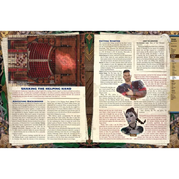 Pathfinder Dark Archive Special Edition szerepjáték szabálykönyv - angol nyelvű kiadás