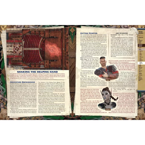 Pathfinder Dark Archive Pocket Edition - angol nyelvű szerepjáték-kiegészítő