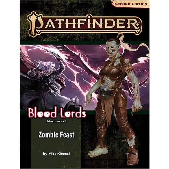 Pathfinder Adventure Path: Zombie Feast (Blood Lords 1 of 6) - angol nyelvű szerepjáték kalandmodul