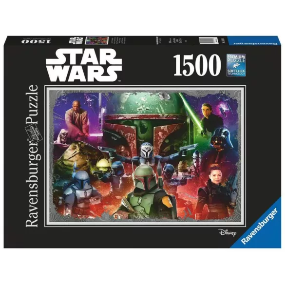 Ravensburger Puzzle Star Wars: Boba Fett: Bounty Hunter 1500 pcs-16918