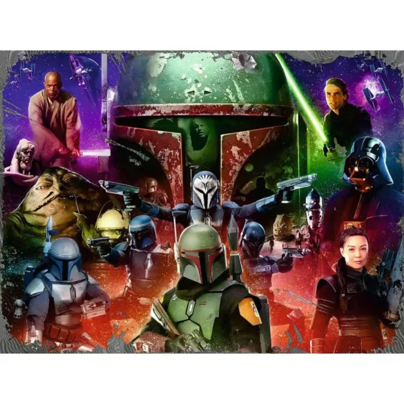 Ravensburger Puzzle Star Wars: Boba Fett: Bounty Hunter 1500 pcs-16918