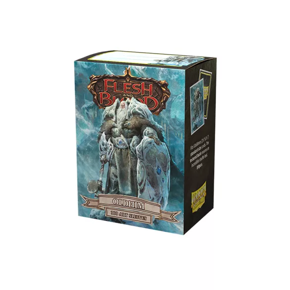 Dragon Shield Matte Art Sleeves - Flesh and Blood Oldhim (100 Sleeves)-AT-16040