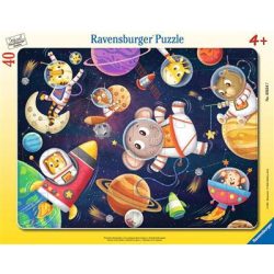 Ravensburger Kinderpuzzles Tierische Astronauten-05634