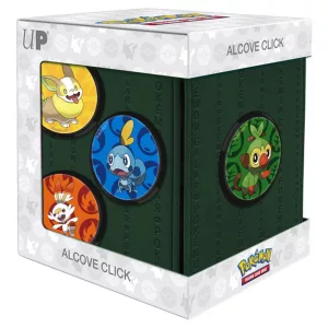 UP - Galar Alcove Click Deck Box for Pokémon – személyre szabható paklitartó
