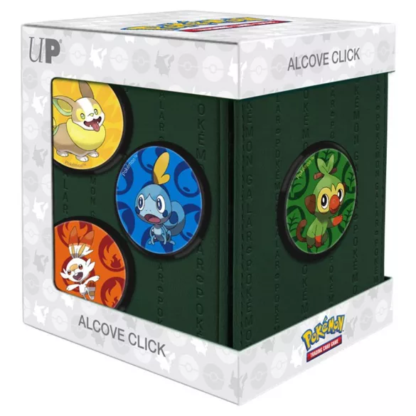UP - Galar Alcove Click Deck Box for Pokémon – személyre szabható paklitartó