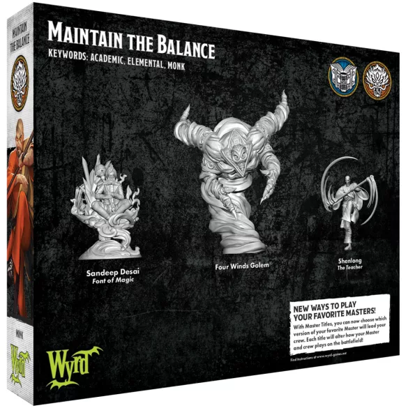 Malifaux 3rd Edition - Maintain the Balance miniatűra készlet, angol kiadás
