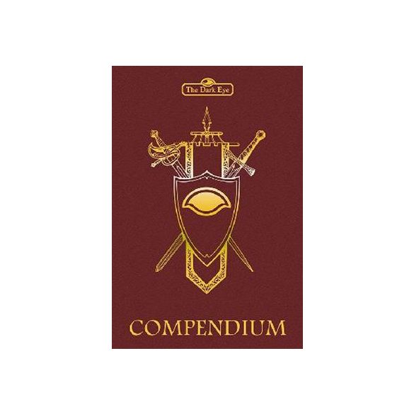 The Dark Eye - Aventuria Compendium Deluxe (red leatherette) - EN-US25003ED