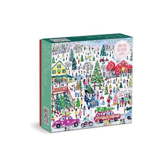 Michael Storrings Christmas Tree Farm Foil Puzzle - 1000pcs-75840