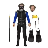 Jaws - 8" Scale Clothed Figure - Hooper (Shark Cage)-NECA03345