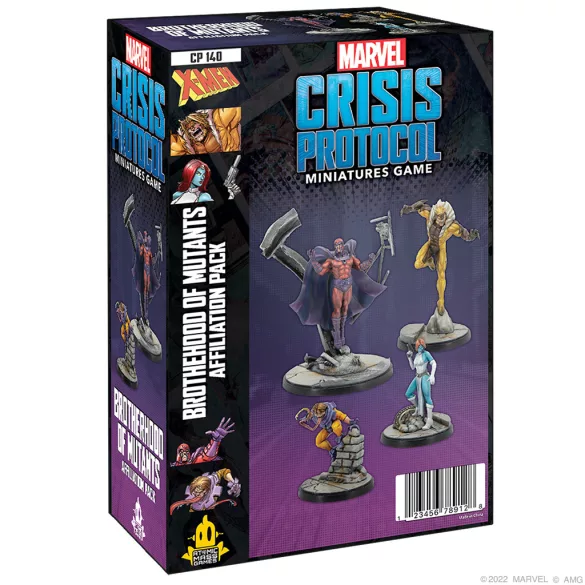 Marvel Crisis Protocol - Brotherhood of Mutants Affiliation Pack - EN-CP140