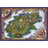 D&D Icons of the Realms: The Domain of Prismeer and The Witchlight Carnival Wall Map-89203