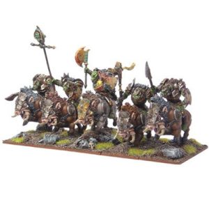 Kings of War - Orc: Gore Rider Regiment - EN-MGKWO60-1