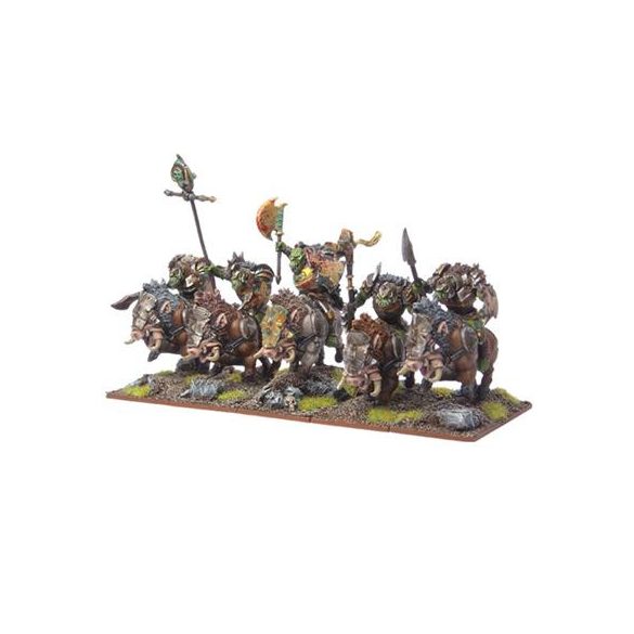 Kings of War - Orc: Gore Rider Regiment - EN-MGKWO60-1