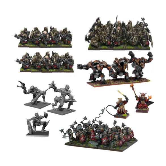 Kings of War - Abyssal Dwarf: Mega Army - EN-MGKWK113