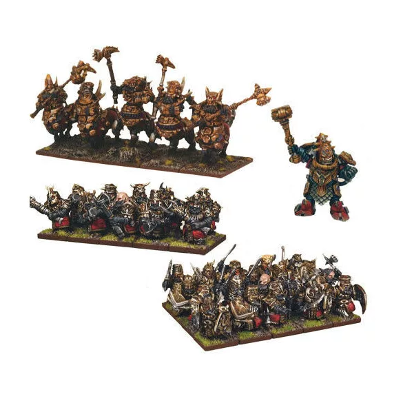 Kings of War - Abyssal Dwarf: Mega Army - EN-MGKWK113