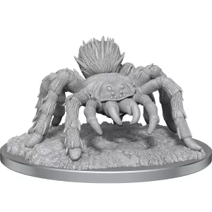 Wizkids Deep Cuts Unpainted Miniatures: Giant Spider-90531