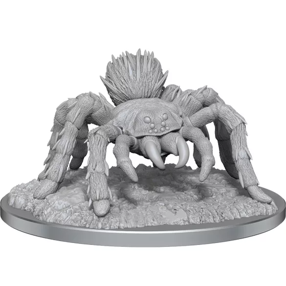 Wizkids Deep Cuts Unpainted Miniatures: Giant Spider-90531