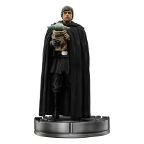 Statue Luke Skywalker and Grogu The Mandalorian Art Scale 1/10-LUCSWR64022-10