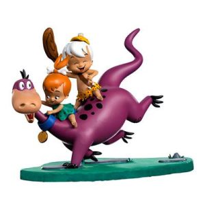 Statue Dino, Peebles, Bamm-Bamm - The Flintstones - Art Scale 1/10-FLINST59221-10