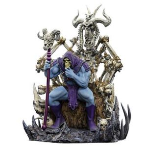 Skeletor on Throne Deluxe – Masters of the Universe – Art Scale 1/10-HEMAN63522-MC