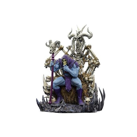 Skeletor on Throne Deluxe - Masters of the Universe - Art Scale 1/10-HEMAN63522-MC