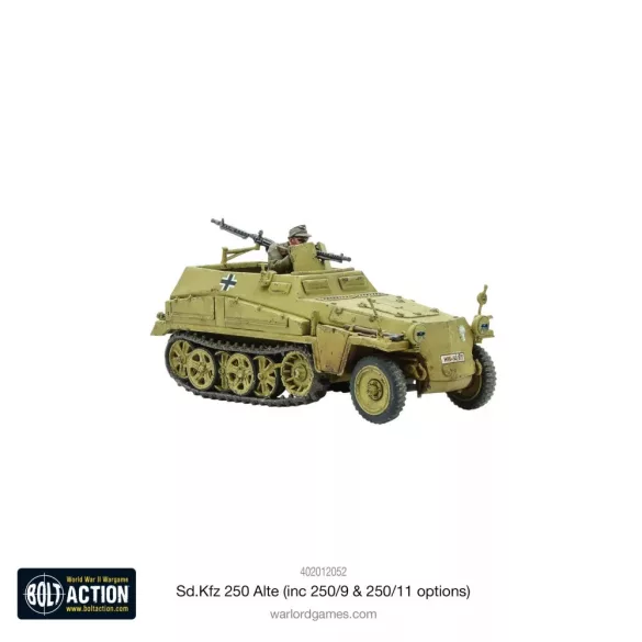 Bolt Action - Sd.Kfz 250 (Alte) Half-Track többváltozatos járműkészlet - EN