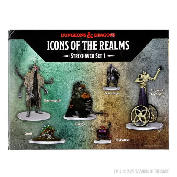 D&D Icons of the Realm: Strixhaven Set 1 Box Set minifigura készlet