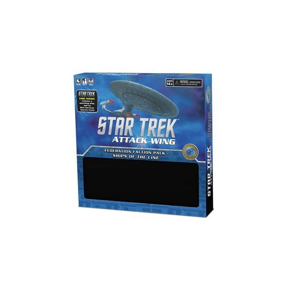 Star Trek: Attack Wing: Federation Faction Pack - Ships of the Line - EN-WZK89000