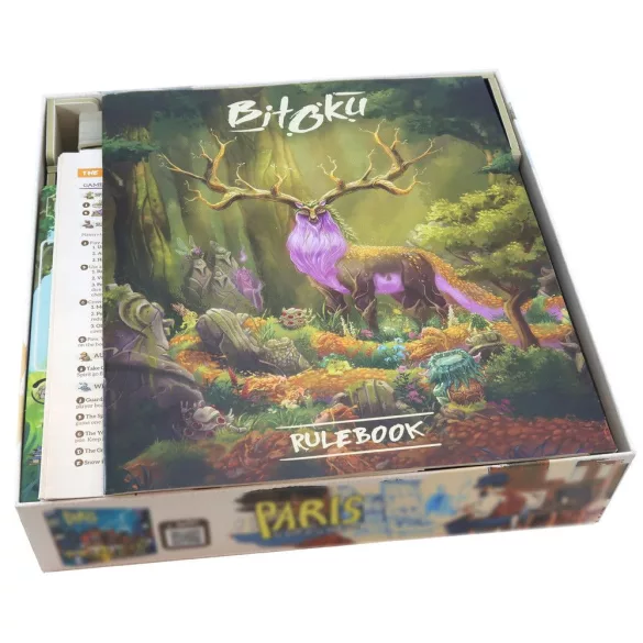 Bitoku Insert – hivatalos tárolóbetét a Bitoku társasjátékhoz