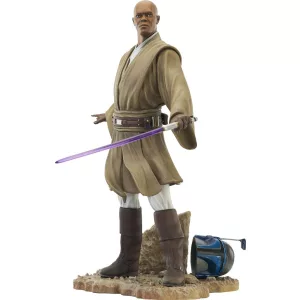 Gentle Giant - Star Wars Premier Collection Aotc Mace Windu Statue-APR222242