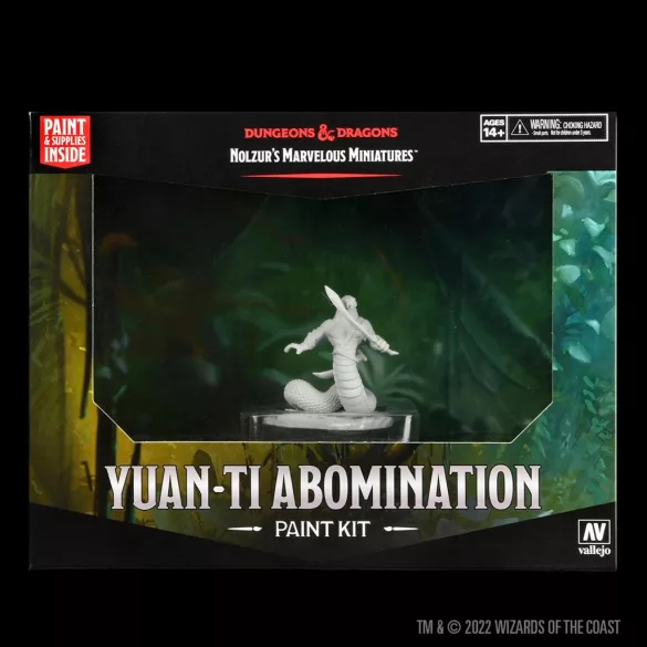 D&D Nolzur's Marvelous Miniatures: Paint Kit Yuan-ti Abomination #17A-90569